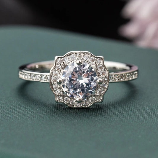 Fancy Cubic Zirconia Rings